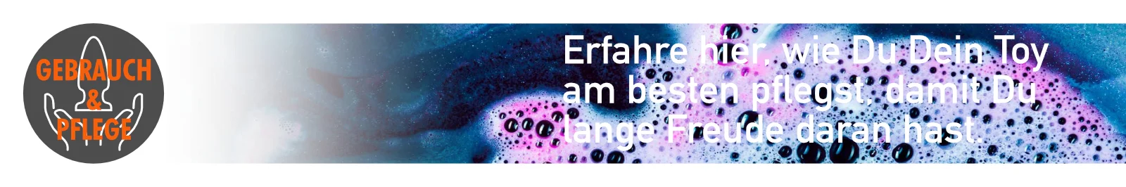 Infos zu Gebrauch und Pflege