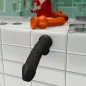 Preview: Dildo Kama mit Saugfuss