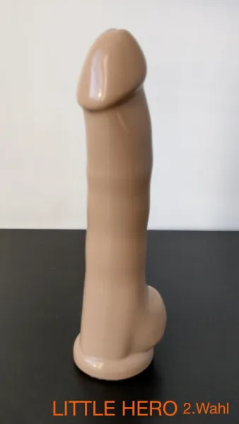 Dildo Little Hero 35 mit Saugfuss