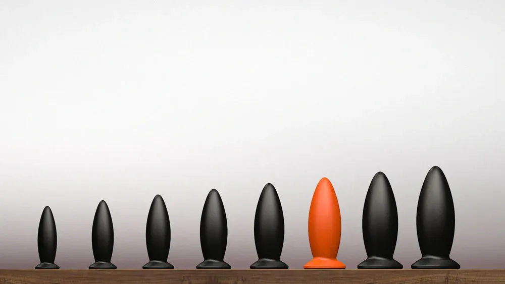 Preview: Analplug HINKELSTEIN Ansicht alle Größen