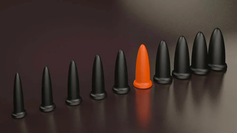 Analplug ZUCKERHUT Perspektive alle Größen