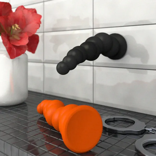 Dildo Bubbles mit Saugfuss