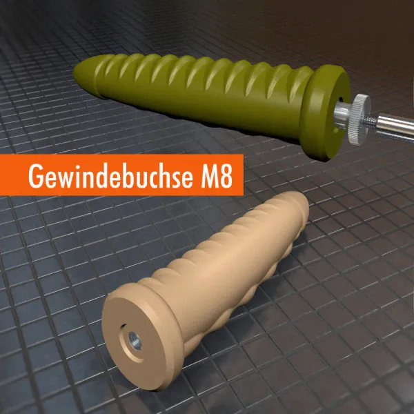 Dildo LADYKILLER mit Gewindebuchse