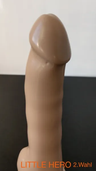 Dildo Little Hero 35 mit Saugfuss