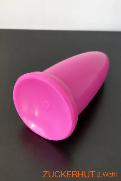 Analplug Zuckerhut mit Saugfuss
