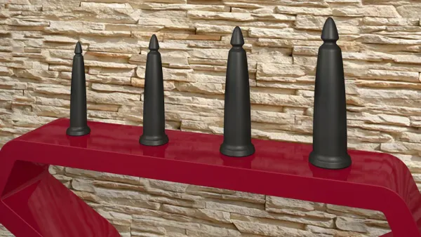 Anal Plug Candle