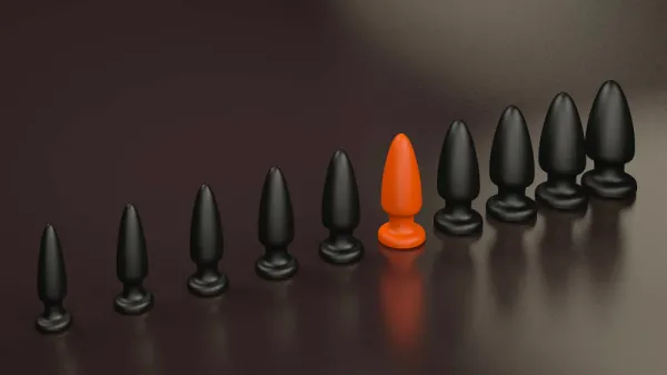 Analplug EXPLORER Perspektive alle Größen