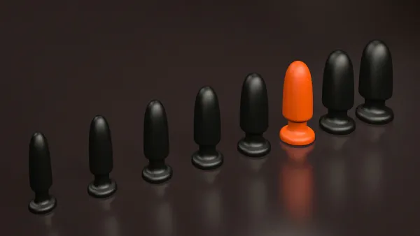 Analplug MELANZANI Perspektive alle Größen