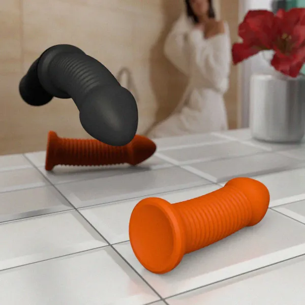 Dildo Dickkopf mit Saugfuss