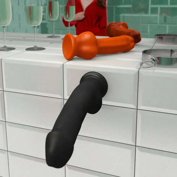 Dildo Kama mit Saugfuss